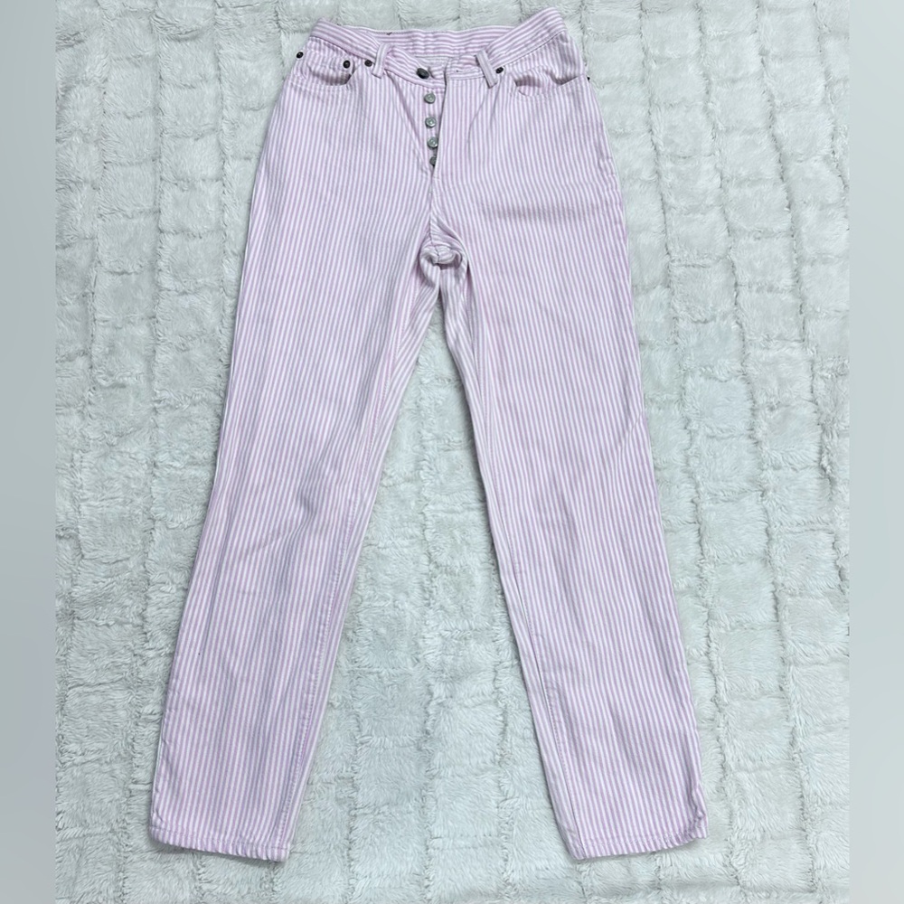 Vintage Levi’s 501 Women’s High-Waist‎ Button Fly Jeans Made in USA